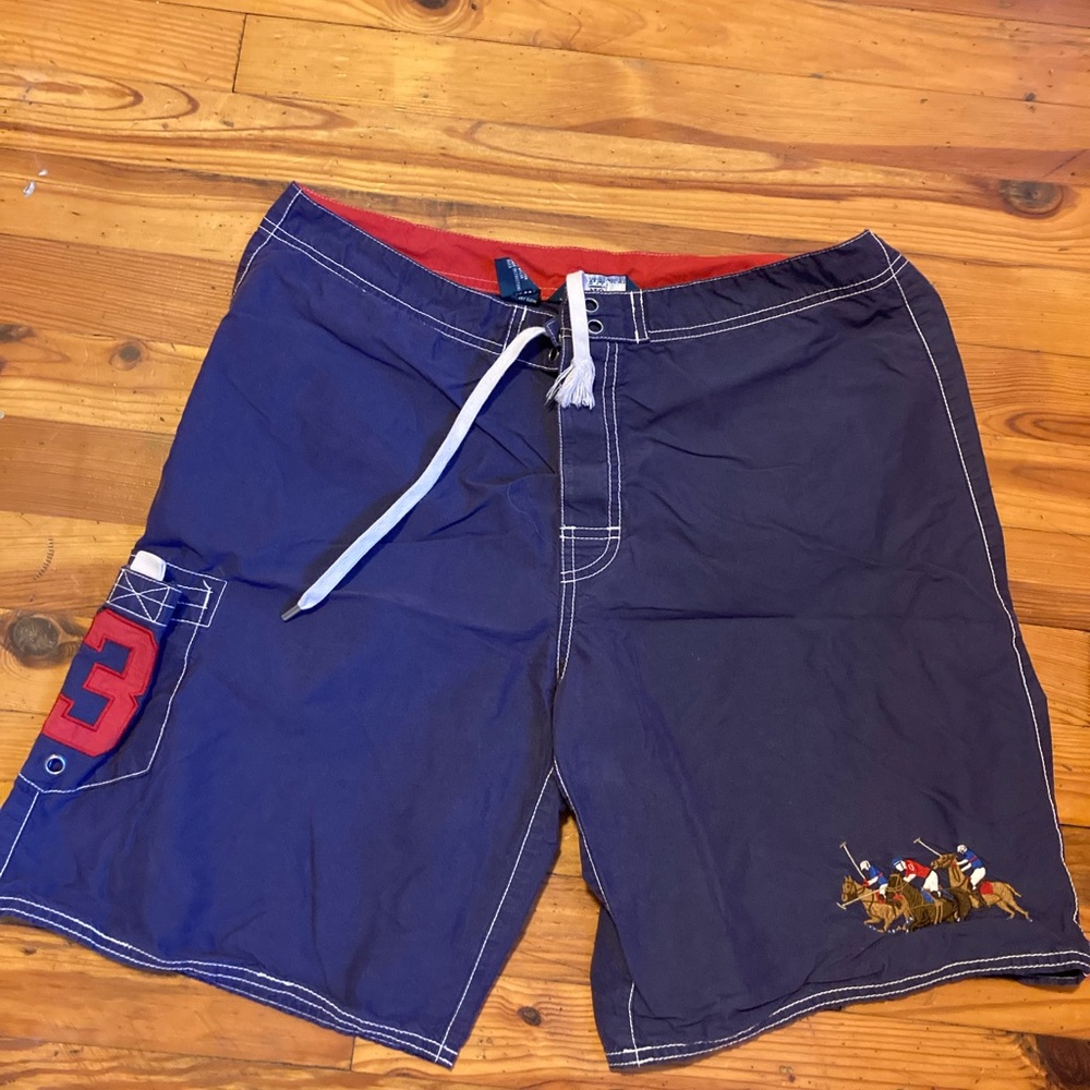 Ralph Lauren Swim Trunks w/GallopingPony Emblem